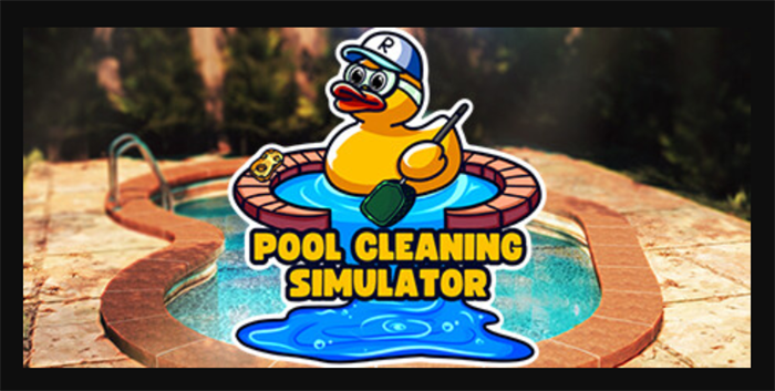 “冲就完事模拟器”游戏《泳池清洁模拟器（Pool Cleaning Simulator）》，现已在Steam平台正式推出
